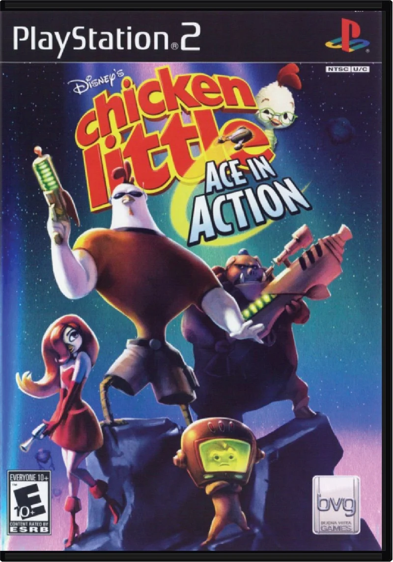 Chicken Little Ace In Action - Sony PlayStation 2 (PS2)