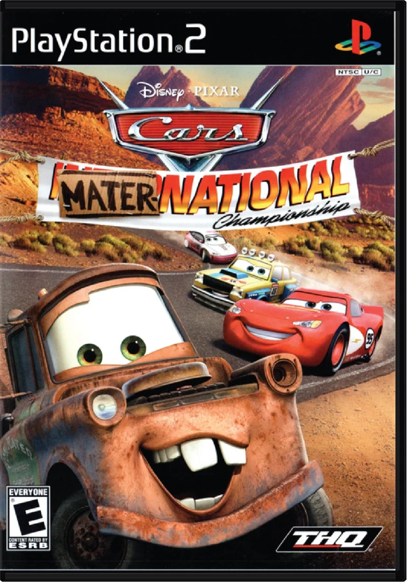 Cars Mater-National Championship - Sony PlayStation 2 (PS2)