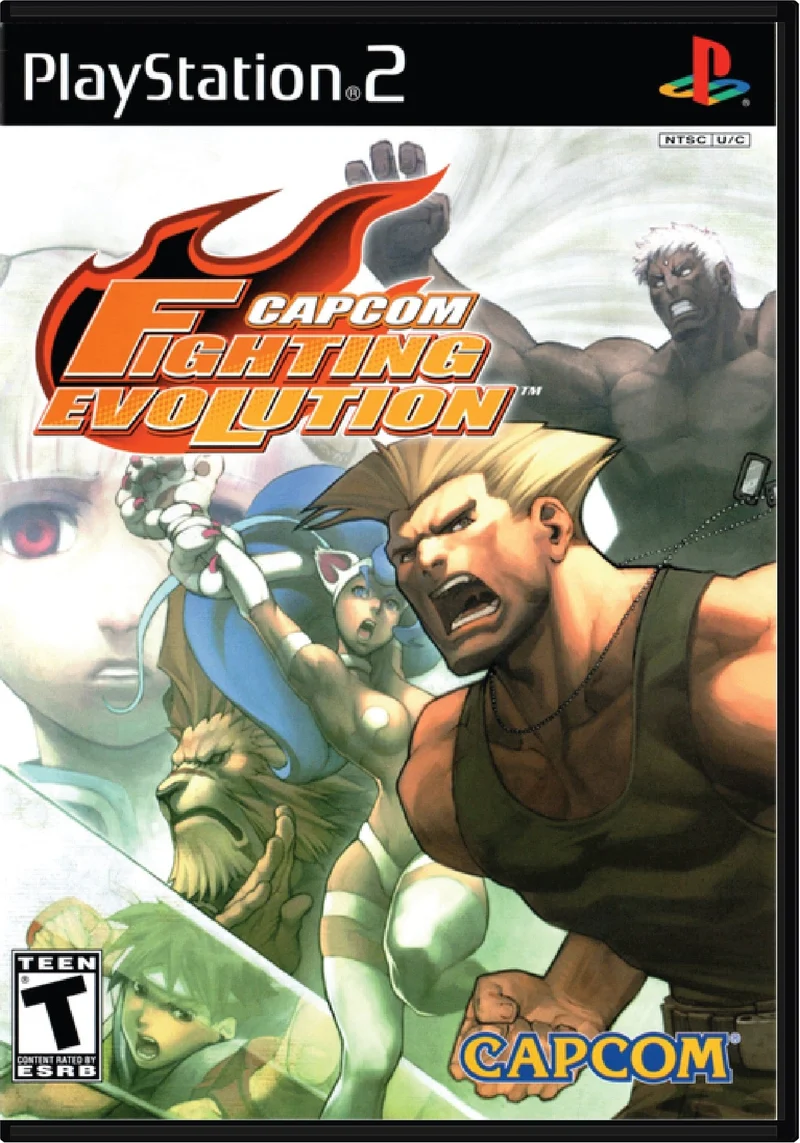 Capcom Fighting Evolution - Sony PlayStation 2 (PS2)