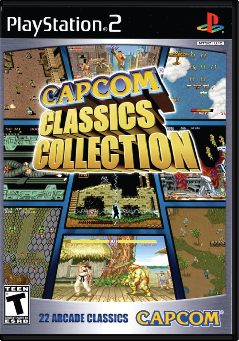 Capcom Classics Collection - Sony PlayStation 2 (PS2)