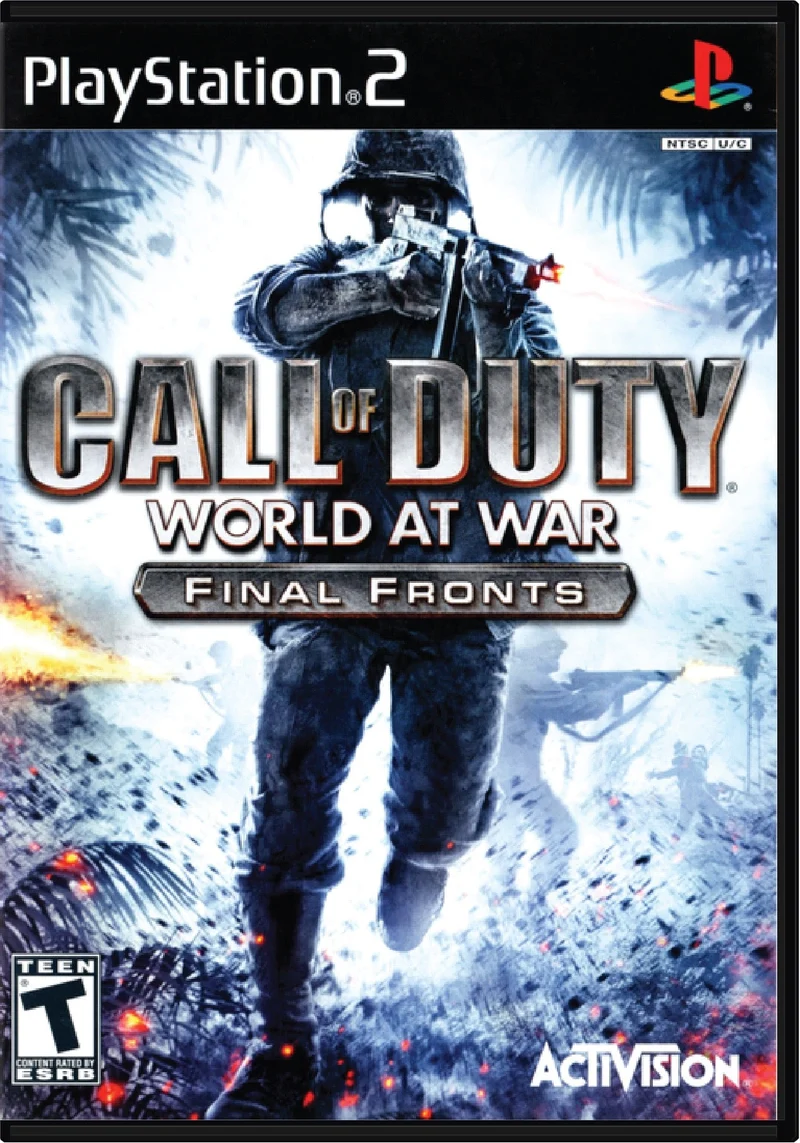 Call of Duty World at War Final Fronts - Sony PlayStation 2 (PS2)