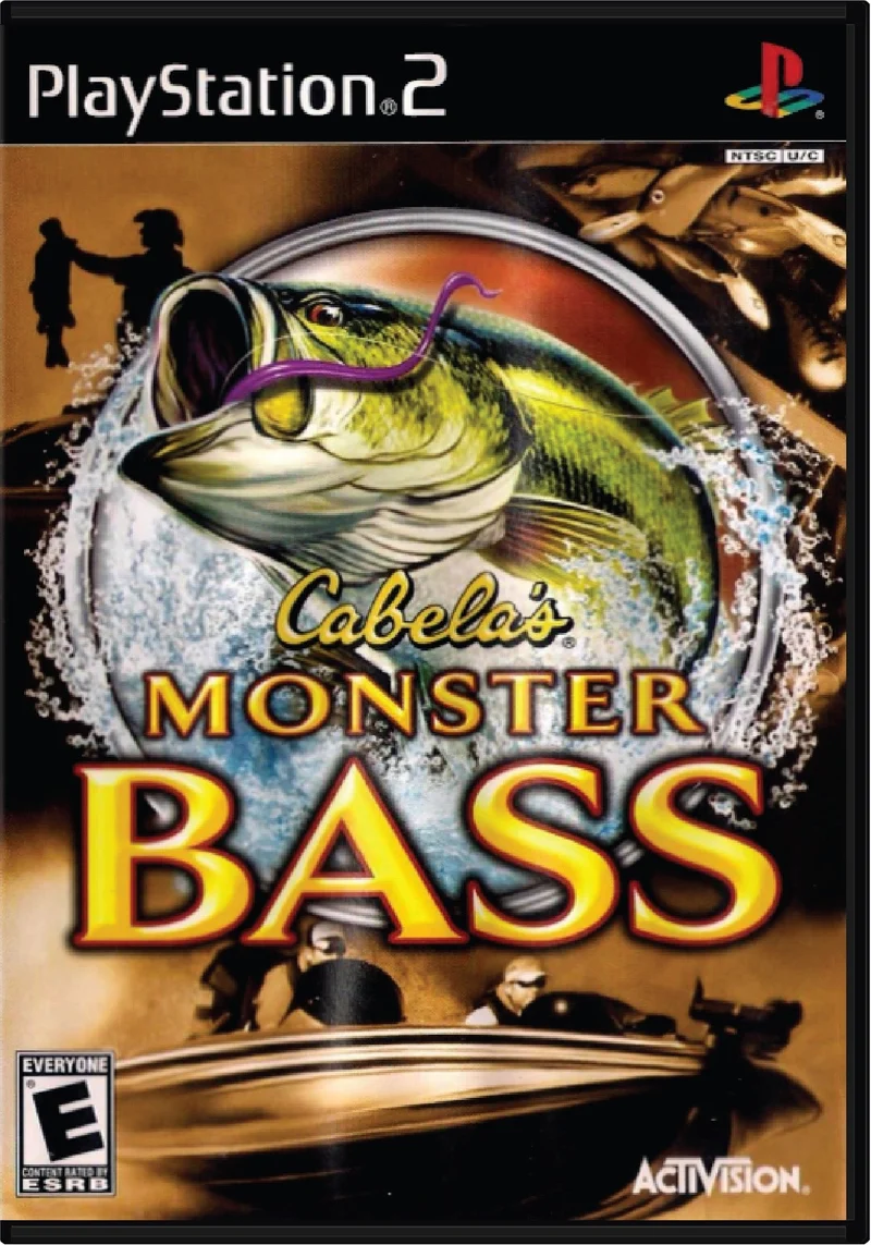 Cabela's Monster Bass - Sony PlayStation 2 (PS2)