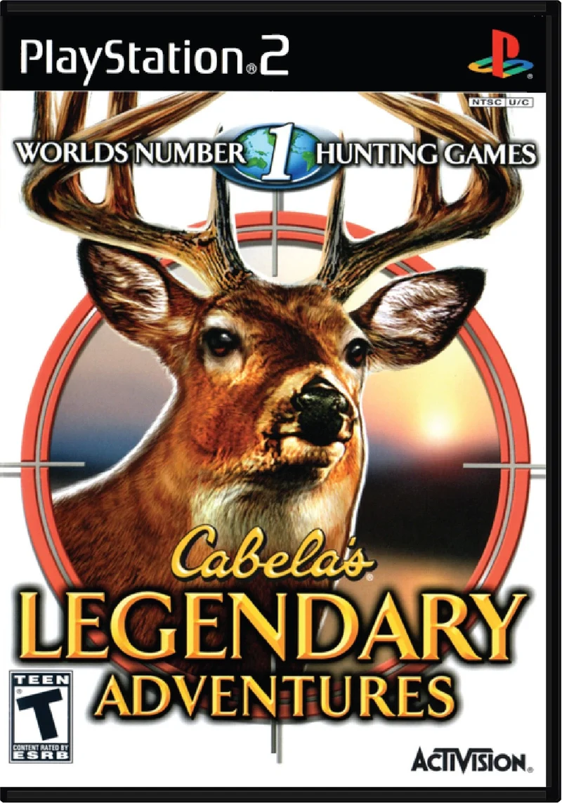 Cabela's Legendary Adventures - Sony PlayStation 2 (PS2)