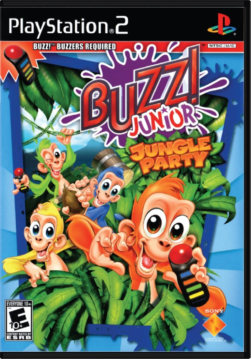 Buzz Junior Jungle Party - Sony PlayStation 2 (PS2)