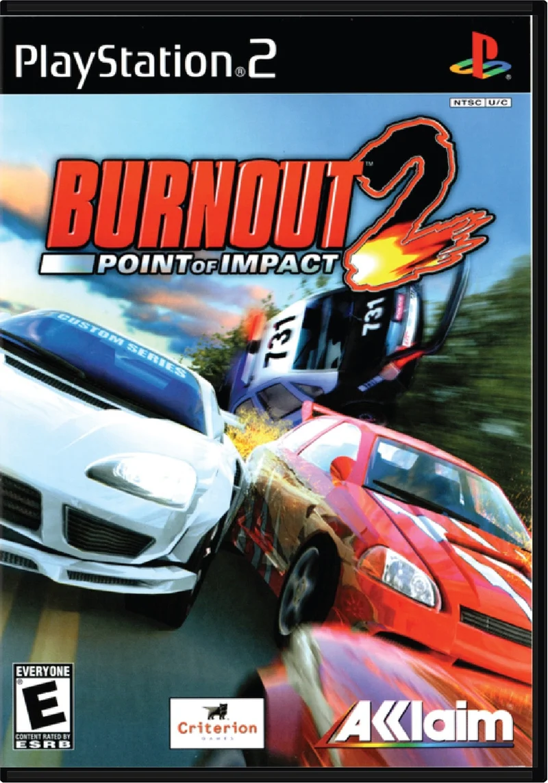 Burnout 2 Point of Impact - Sony PlayStation 2 (PS2)