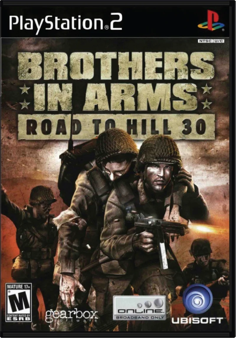 Brothers in Arms Road to Hill 30 - Sony PlayStation 2 (PS2)