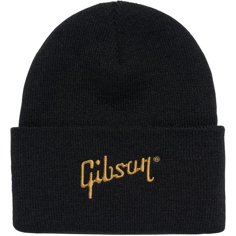 Gibson Kid'S Logo Beanie (Black)