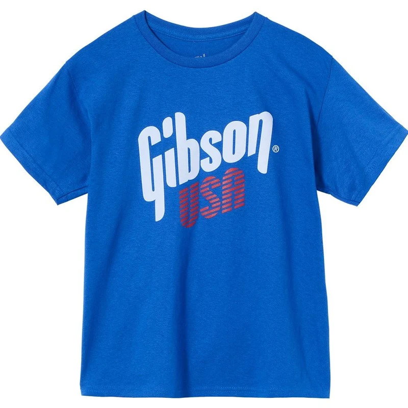 Gibson Kids Gibson Usa Tee (Royal Blue) Small