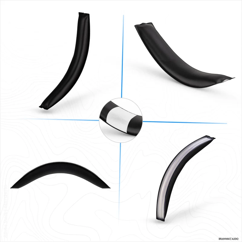 Archetto di ricambio in similpelle per cuffie SENNHEISER HD700 - Cuscinetto superiore per cuffie - Installazione facile a scorrimento, ripristina comfort e vestibilità