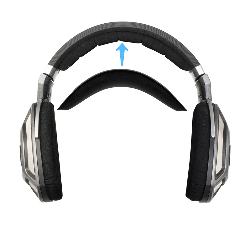 Archetto di ricambio in similpelle per cuffie SENNHEISER HD700 - Cuscinetto superiore per cuffie - Installazione facile a scorrimento, ripristina comfort e vestibilità