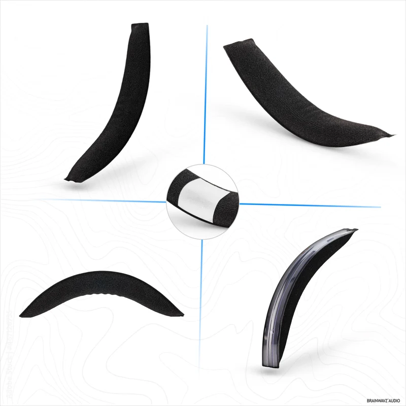 Archetto di ricambio in morbido velluto per cuffie SENNHEISER HD700 - Cuscinetto superiore per cuffie - Installazione facile a scorrimento, ripristina comfort e vestibilità