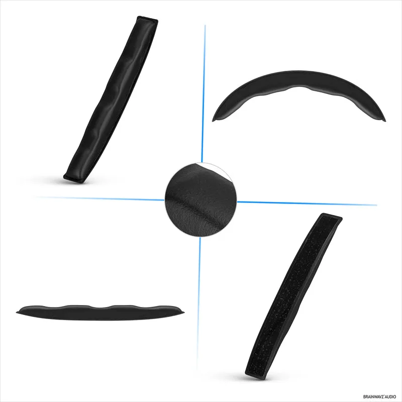 Fascia di ricambio per cuffie SENNHEISER HD8, HD8 DJ, HD8 MIX e HD6 - Imbottitura in morbida pelle PU e memory foam