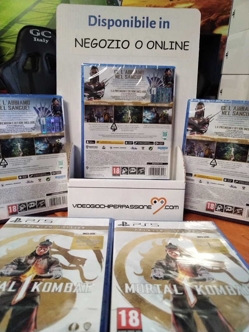 MORTAL KOMBAT 1 – PREMIUM EDITION- PS5 (versione italiana)