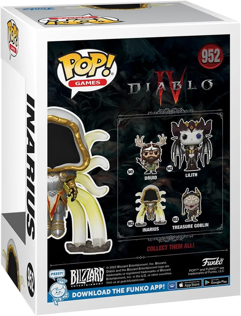 FUNKO POP Diablo IV Inarius 952