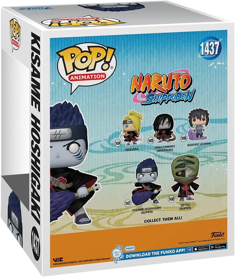 FUNKO BIG 15cm Naruto Shippuden Kisame Hoshigaki 1437