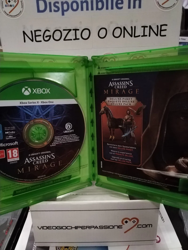 Assassin's Creed Mirage Xbox One/ Serie X (usato garantito)