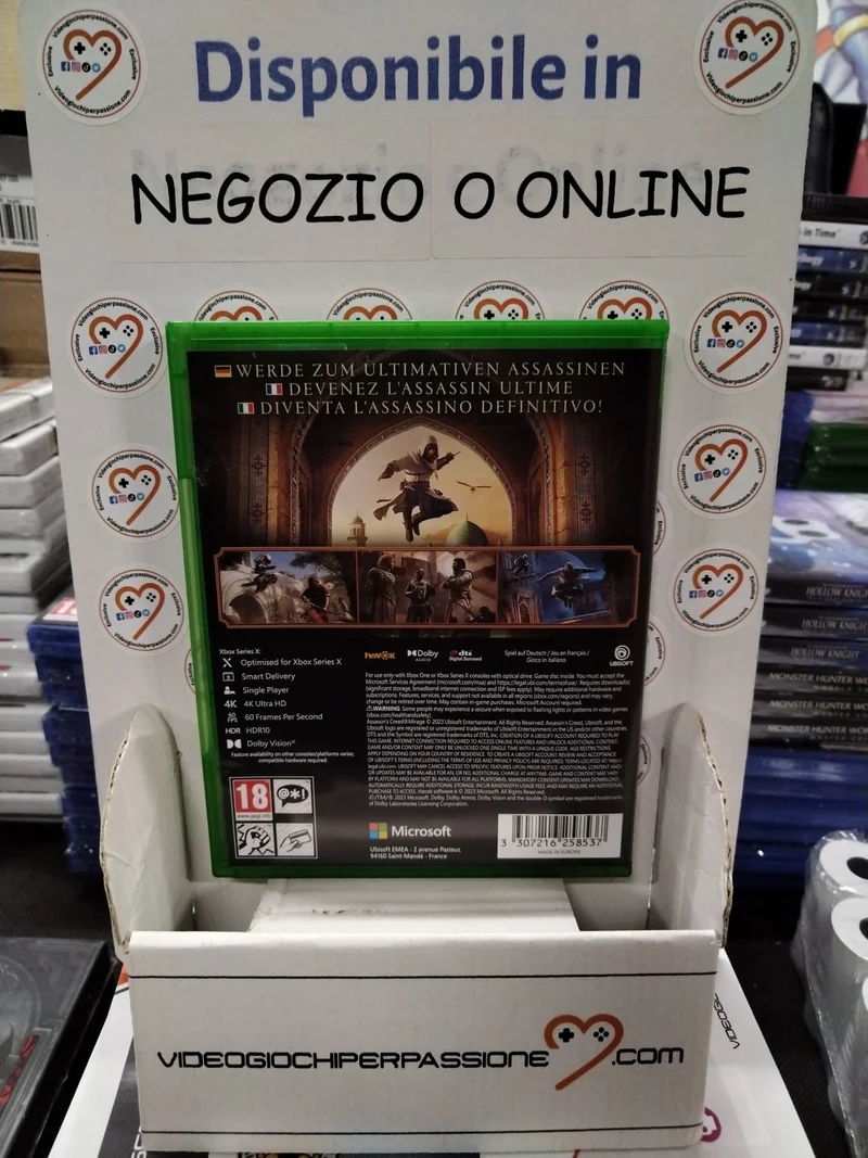Assassin's Creed Mirage Xbox One/ Serie X (usato garantito)