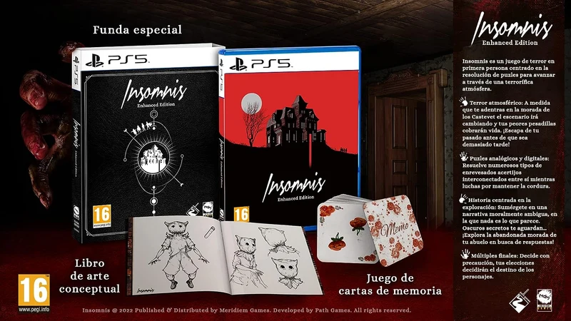 INSOMNIS ENHANCED EDITION Playstation 5 Edizione Europea