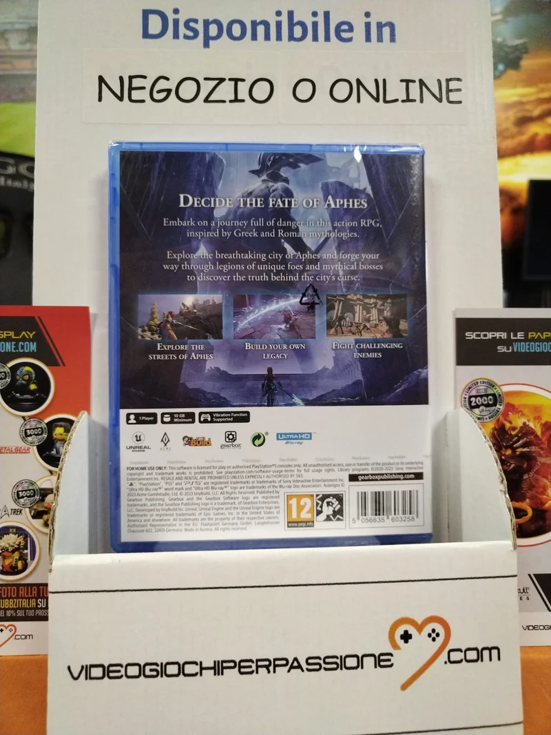 Asterigos: Curse of the Stars Deluxe Edition - Playstation 5 Edizione Europea
