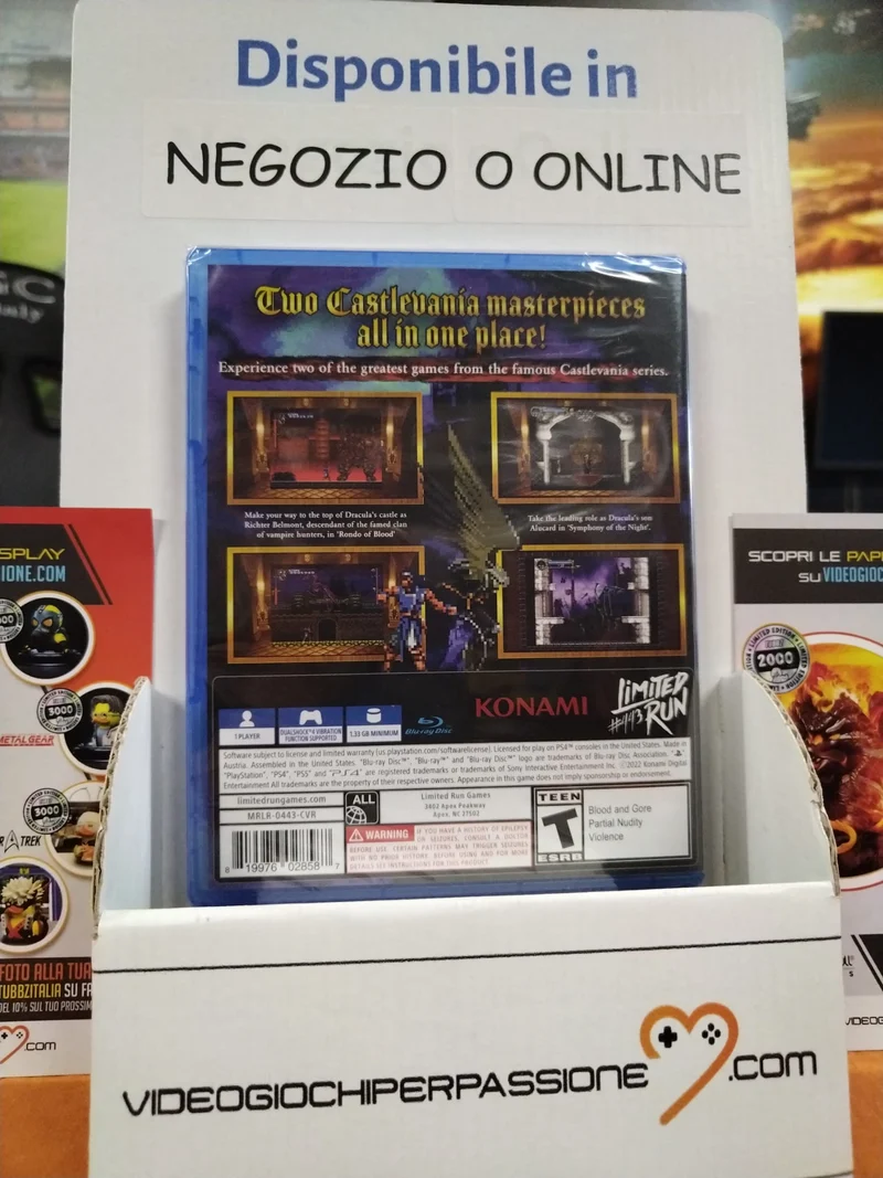 CASTELVANIA REQUIEM PS4 versione americana-LIMITED RUN #443