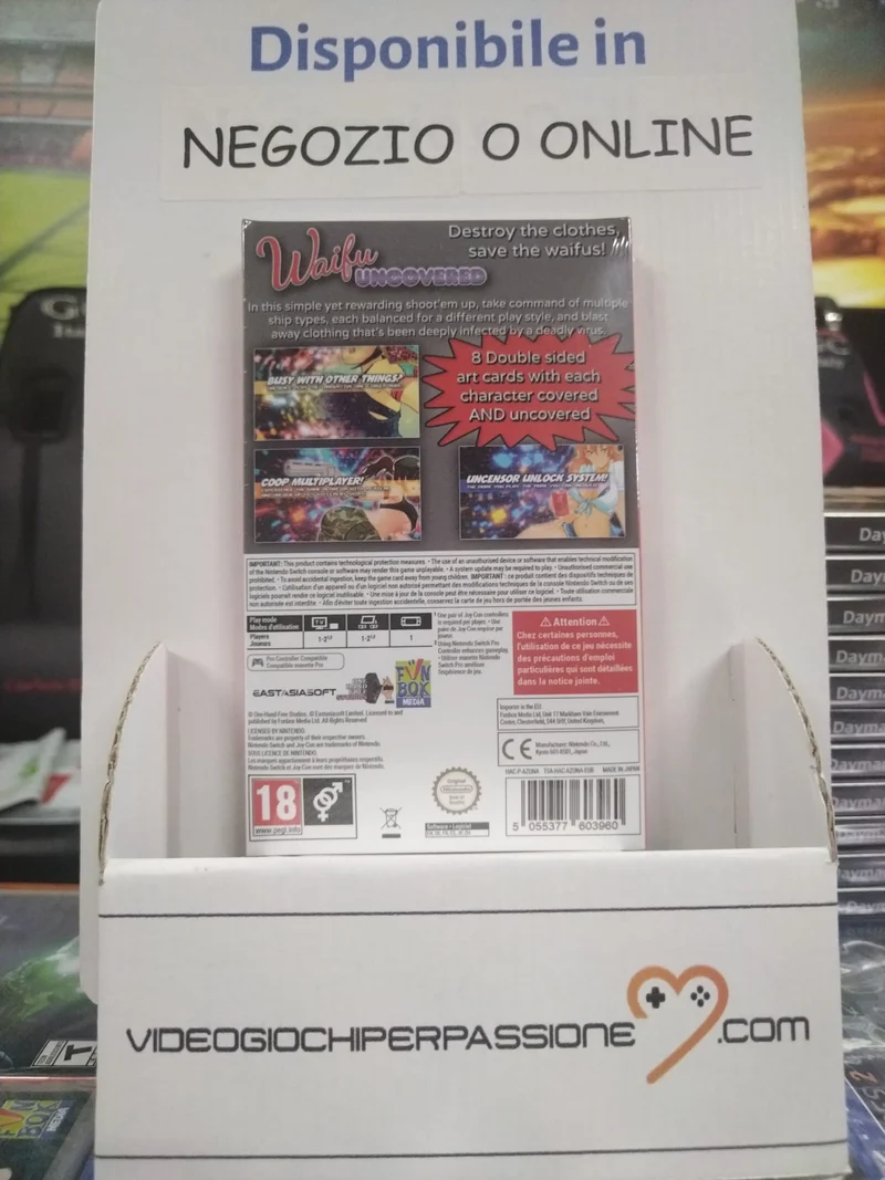WAIFU UNCOVERED (Nintendo Switch)