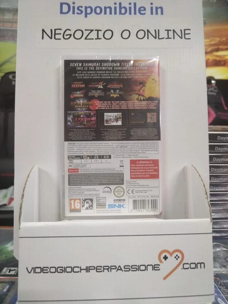 Samurai Shodown Neogeo Collection Nintendo Switch