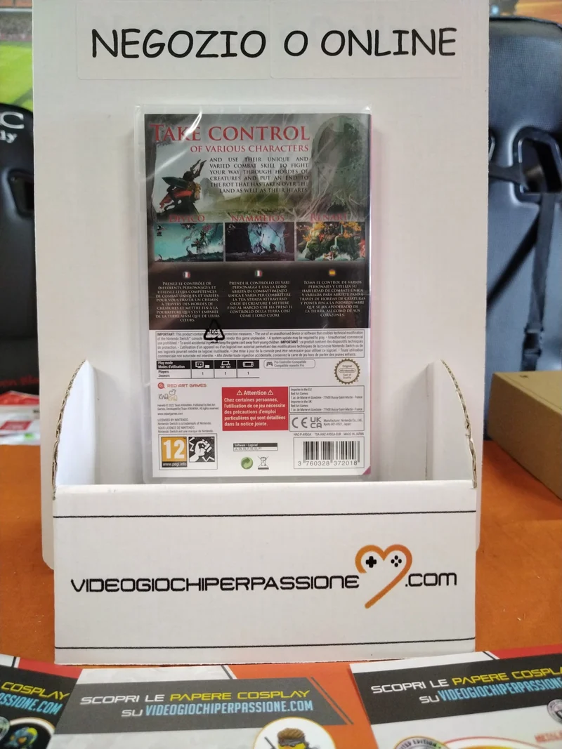 Helvetii Nintendo Switch Edizione Europea