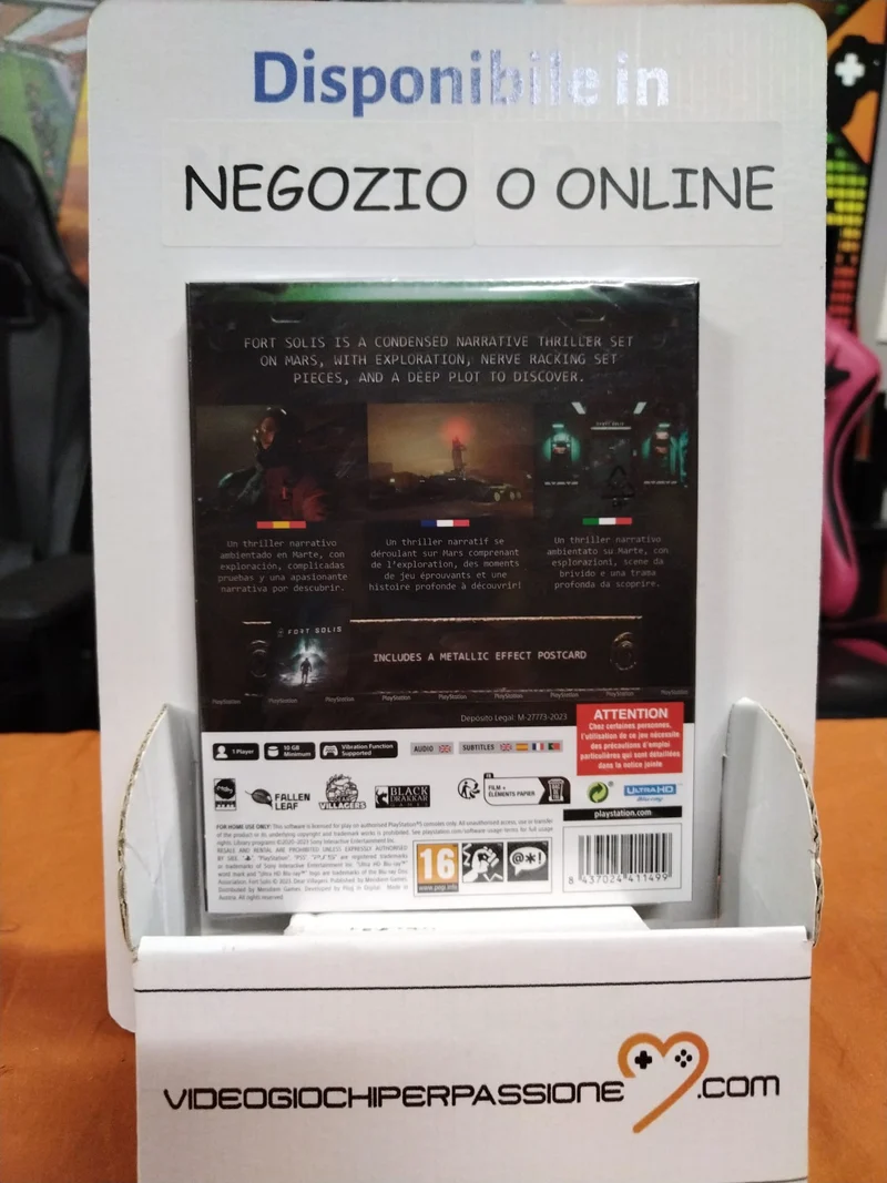 Fort Solis Limited Edition Playstation 5 Edizione Europea