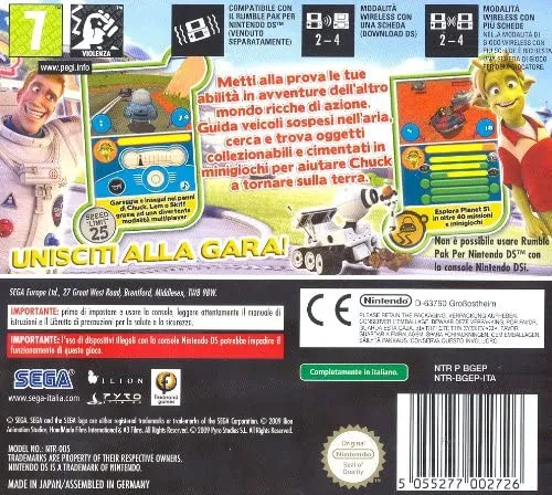 PLANET 51 IL VIDEOGIOCO NINTENDO DS (completamente in italiano)