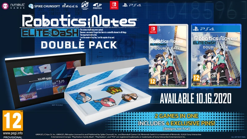 Robotics; Notes Double Pack Playstation 4 Edizione Regno Unito