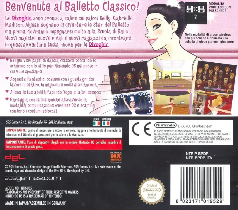 STELLE SULLE PUNTE NINTENDO DS (versione italiana)