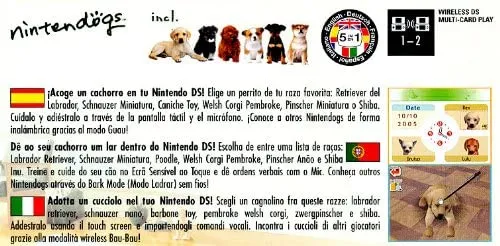NINTENDOGS LABRADOR & FRIENDS NINTENDO DS