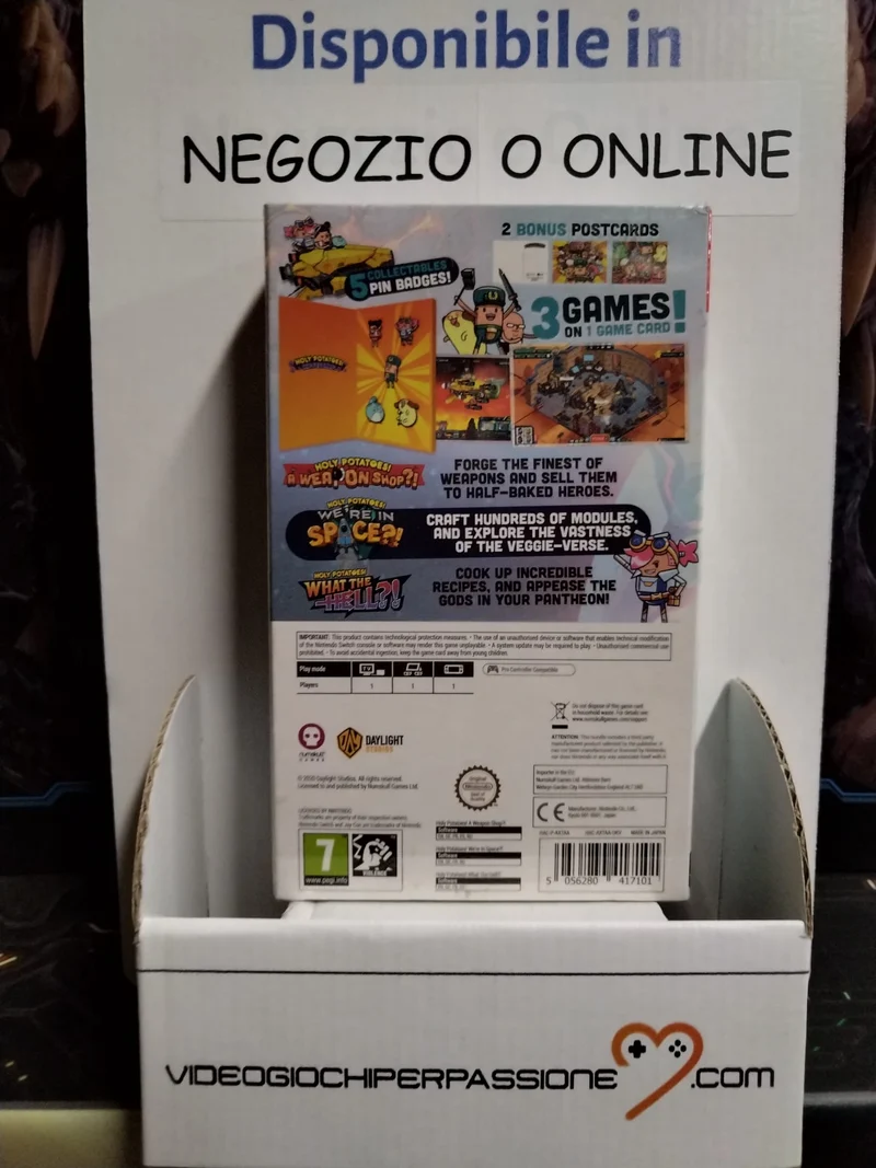 Holy Potatoes Compendium Badge Edition Nintendo Switch Edizione Regno Unito