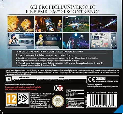 FIRE EMBLEM WARRIORS NINTENDO 3DS (verione italiana)