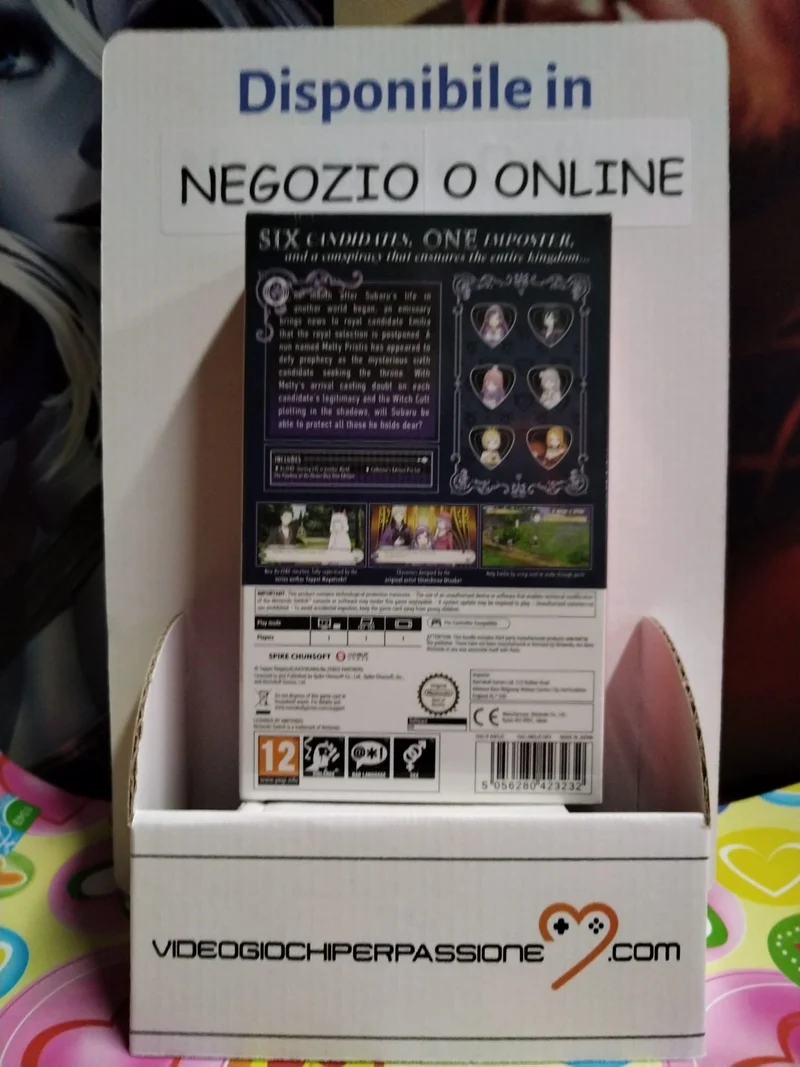 Re:ZERO − Starting Life in Another World The Throne Of Prophecy Nintendo Switch Edizione Regno Unito