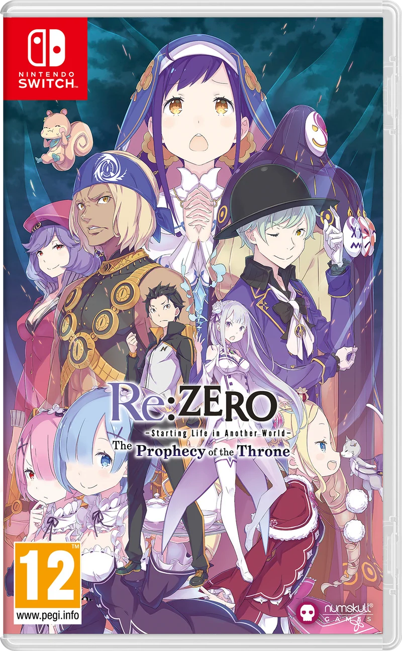 Re:ZERO − Starting Life in Another World The Throne Of Prophecy Nintendo Switch Edizione Regno Unito