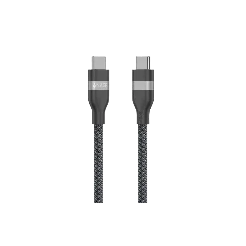 Anker USB-C to USB-C Cable 6ft 240W - Black | A82E2H12