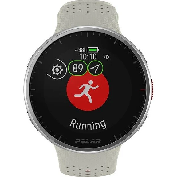 Polar Pacer Pro, GPS Running Watch, Snow White