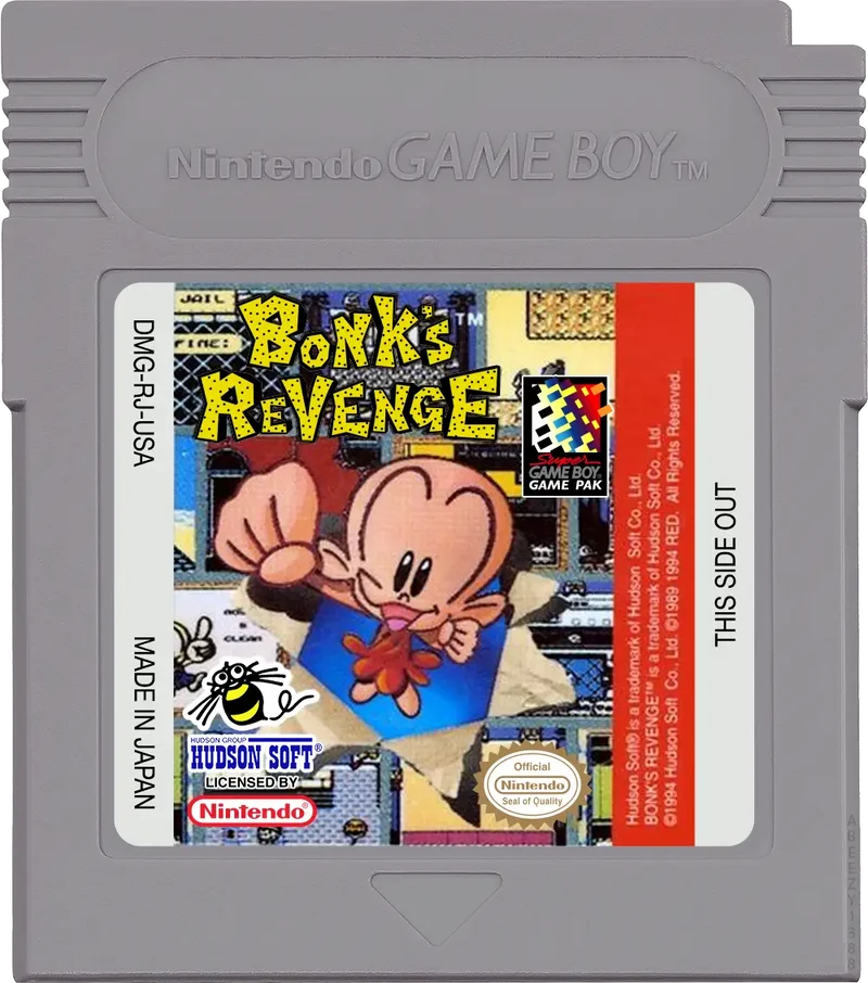 Bonk's Revenge - Nintendo Game Boy