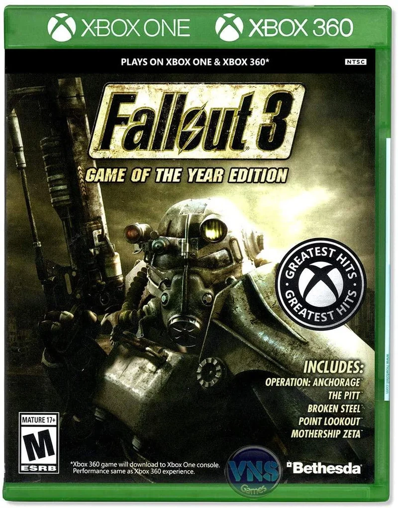 Fallout 3 Game of the Year- Microsoft Xbox One / Xbox 360