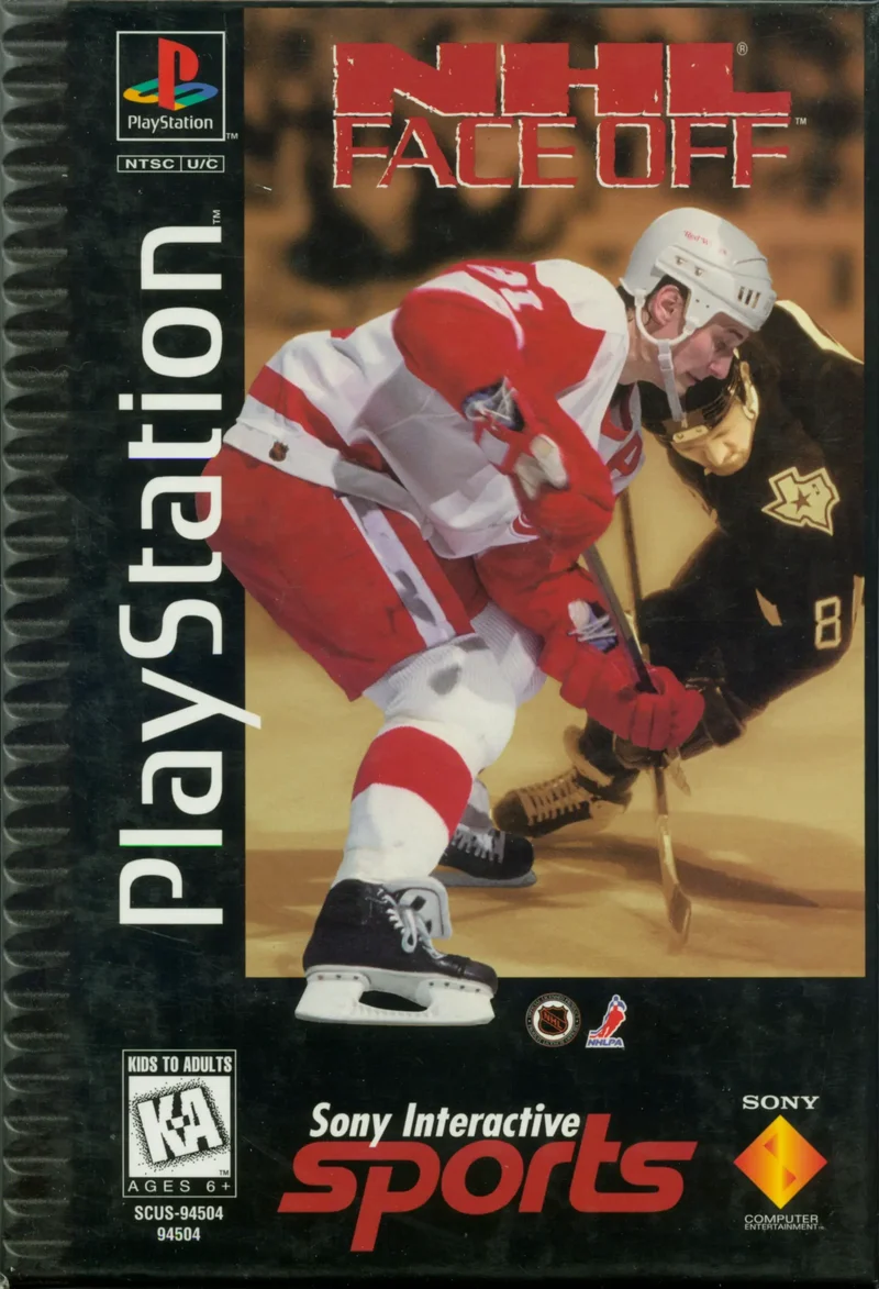 NHL FaceOff Long Box - Sony PlayStation 1 (PS1)