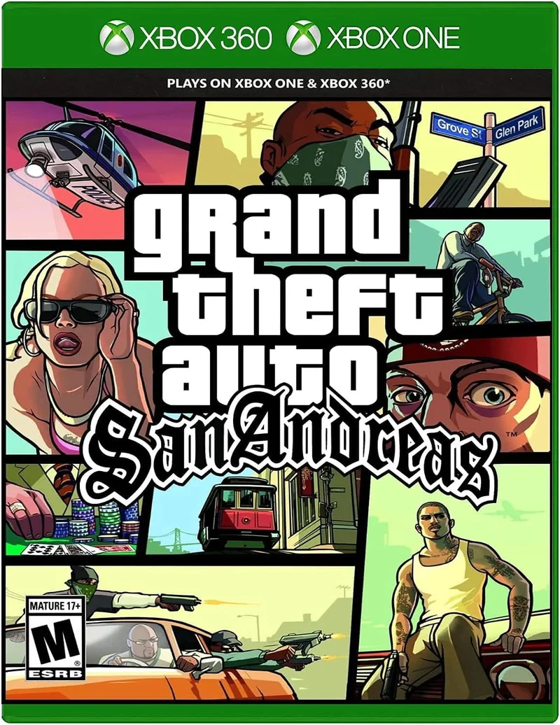 Grand Theft Auto San Andreas - Microsoft Xbox One / 360