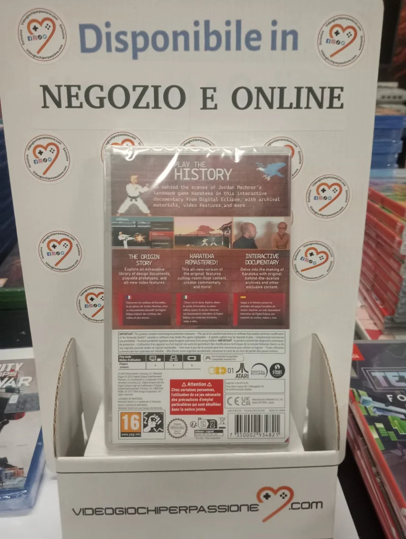 The Making Of Karateka Nintendo Switch Edizione Europea