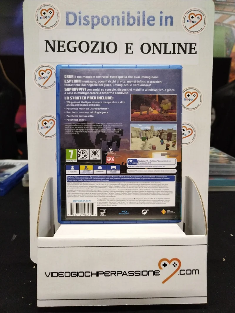 Minecraft: Starter pack PS4 (usato garantito)(ver. italiana)