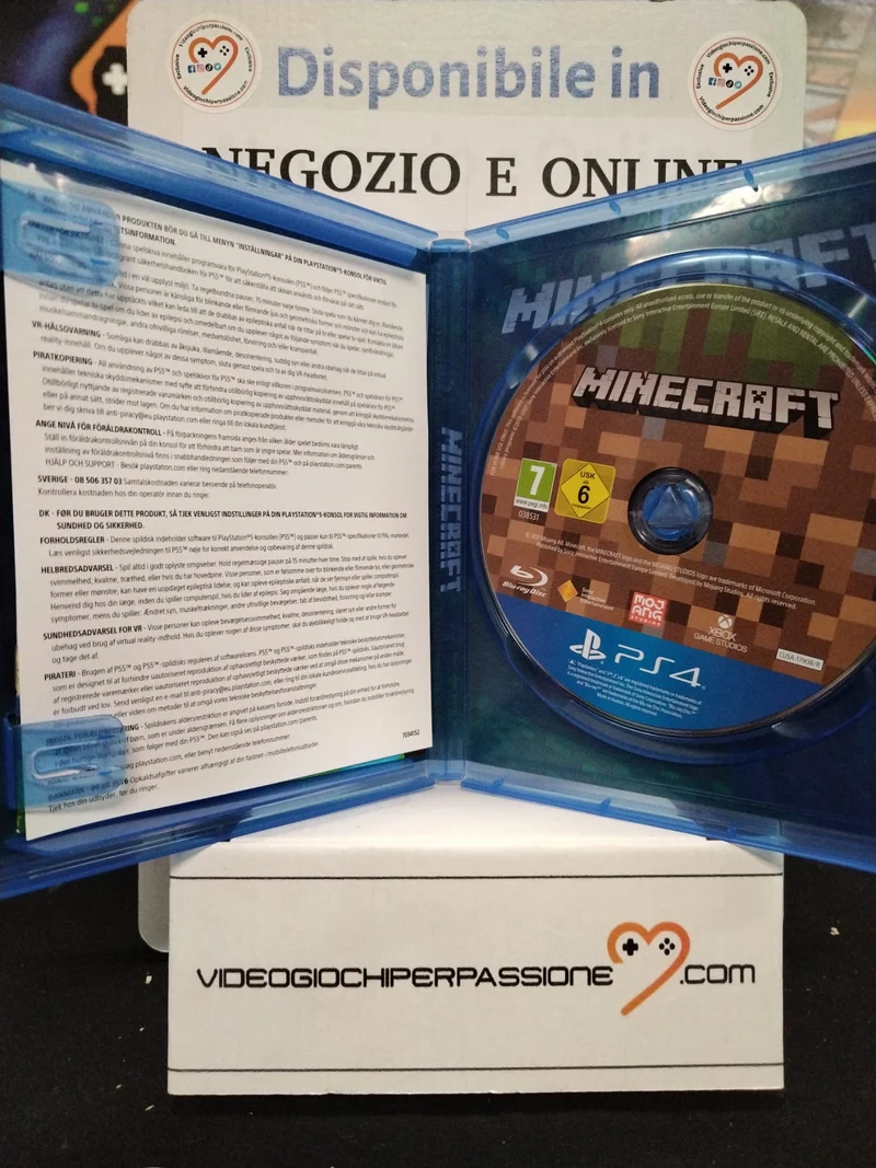 Minecraft: Starter pack PS4 (usato garantito)( ver. europea)
