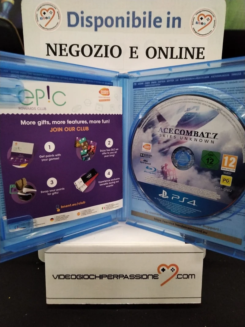 Ace Combat 7 Skies Unknown Playstation 4 (usato garantito)(ver. europea)