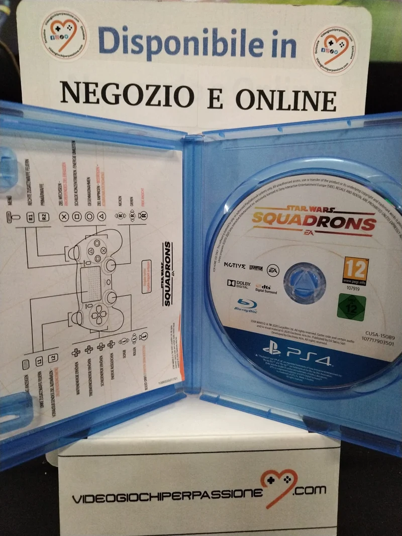 Star Wars Squadrons PlayStation 4(usato garantito)(CON ITALIANO)