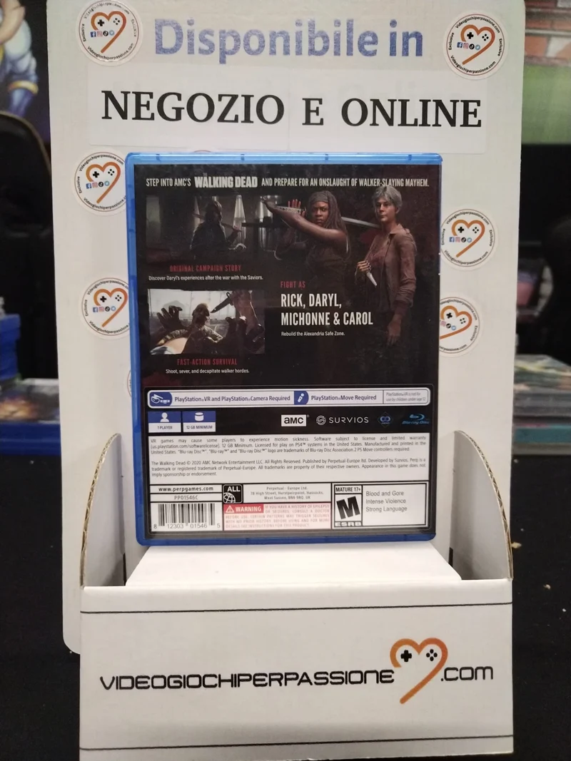 The Walking Dead Onslaught PlayStation 4 (usato garantito)(CON ITALIANO)