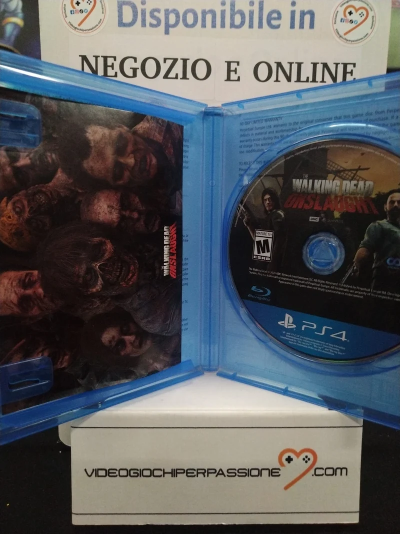 The Walking Dead Onslaught PlayStation 4 (usato garantito)(CON ITALIANO)