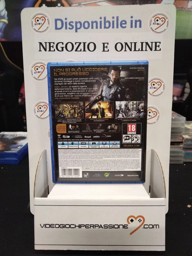 Deus Ex: Mankind Divided - Day-One Edition - PlayStation 4 (usato garantito)(ver. ita.)